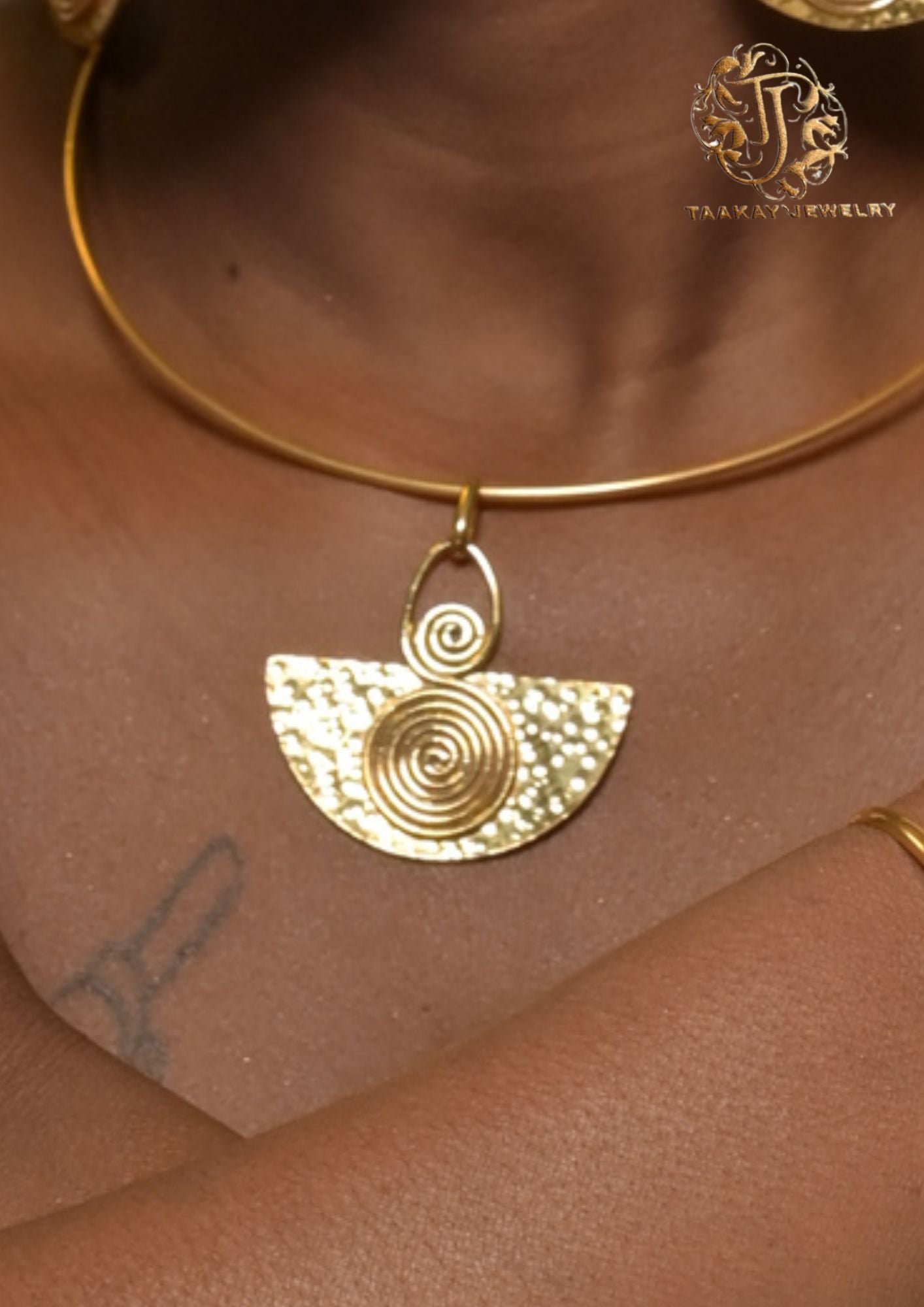 Bijoux bronze “Reine Kobi Serwaa” (ras-de-cou)