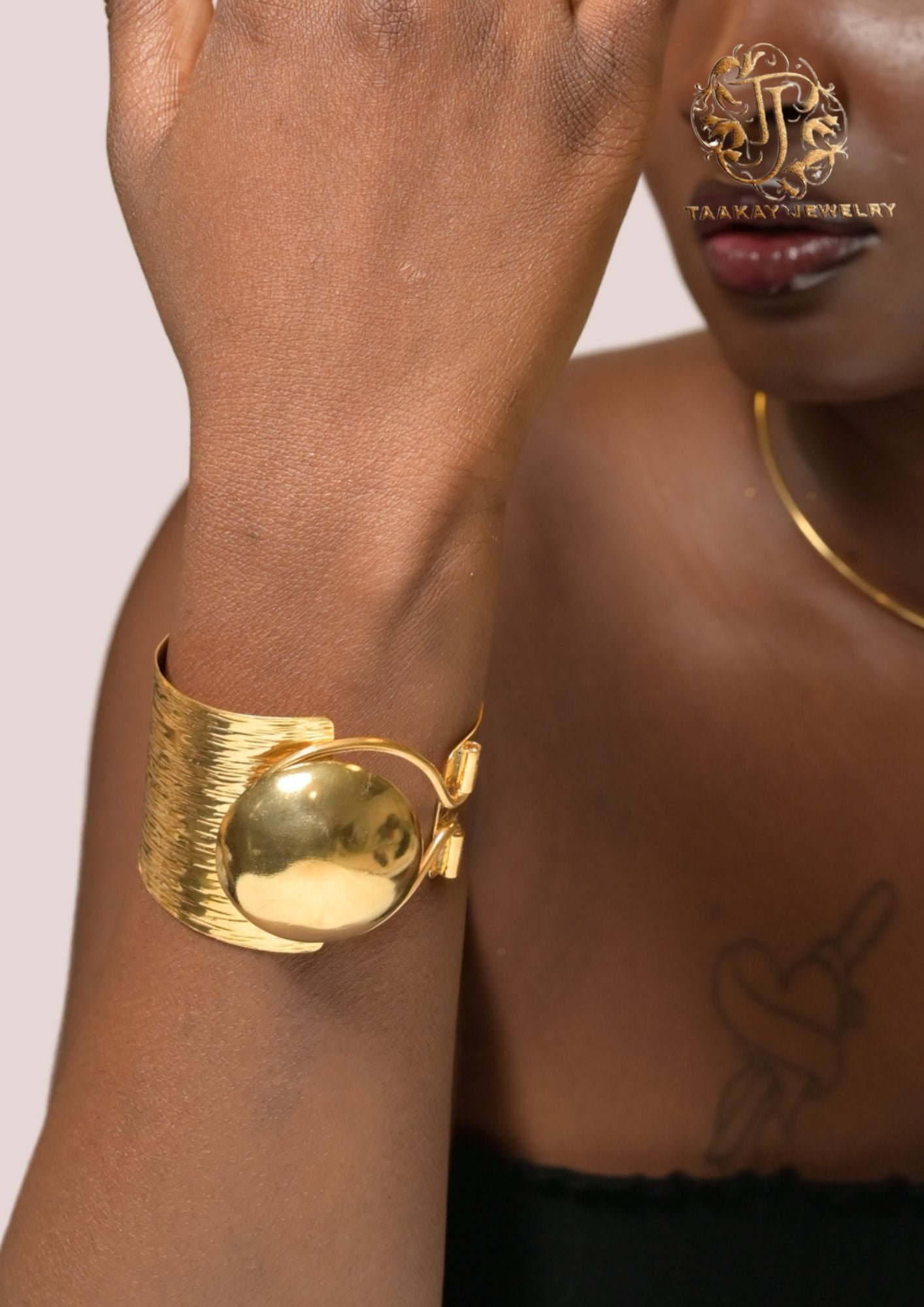 Bracelet bronze"La Baronne"