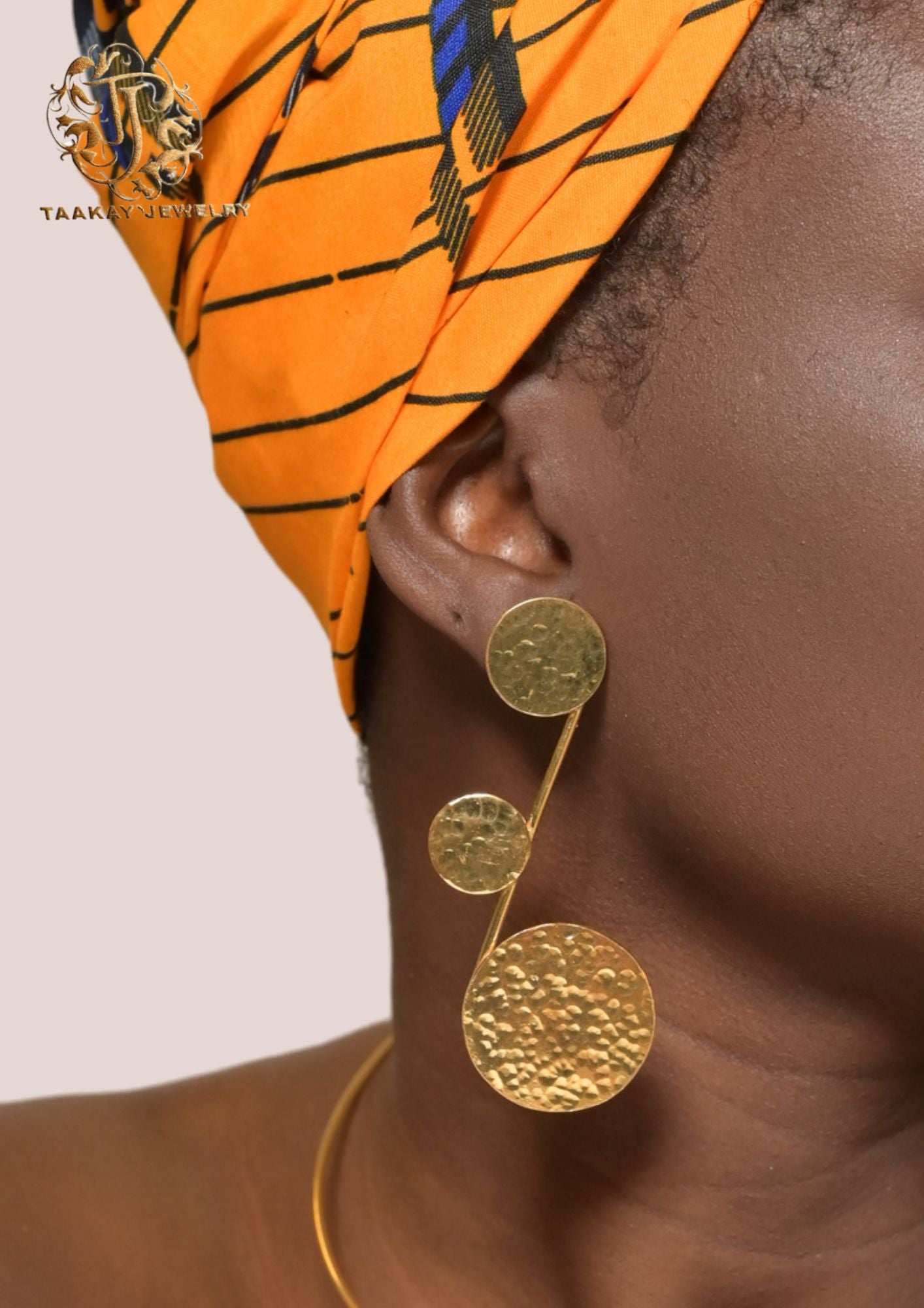 Boucles d’oreilles bronze “Nandi”