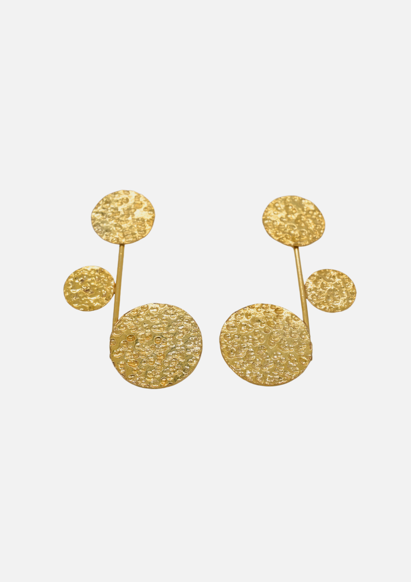 Boucles d’oreilles bronze “Serwaa Ampem II”