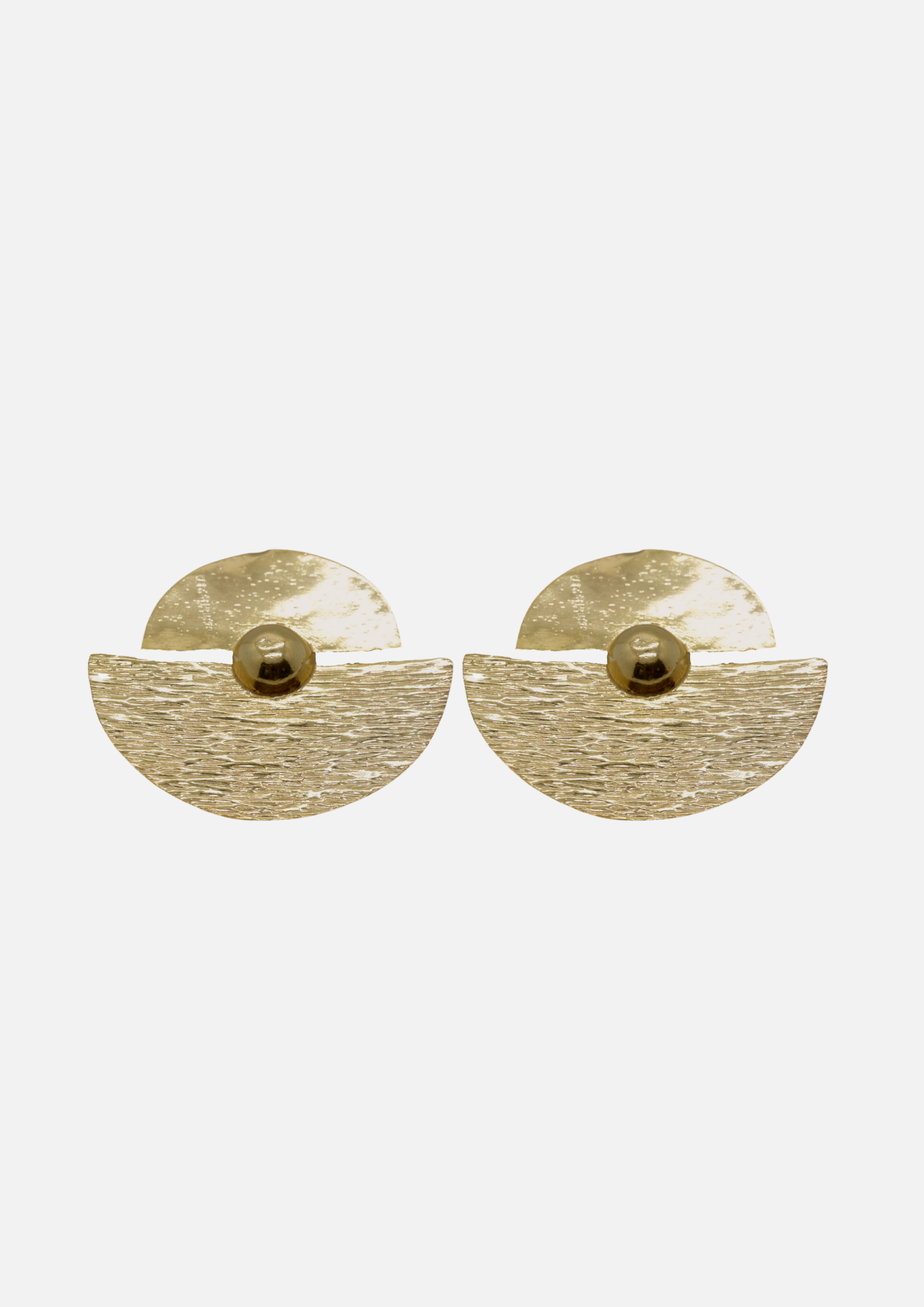 Boucles d'oreilles en bronze "Géométrique"